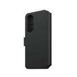 CARE by PanzerGlass Samsung Galaxy S25 Edge Feature Tango 2-in-1 Deksel med Lommebok - Svart