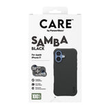 CARE by PanzerGlass iPhone 17 Fashionable Samba Deksel - MagSafe Kompatibel - Black