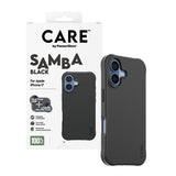 CARE by PanzerGlass iPhone 17 Fashionable Samba Deksel - MagSafe Kompatibel - Black