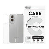 CARE by PanzerGlass Samsung Galaxy S25 Edge FASHION X-Ray Soft Basic Deksel - Gjennomsiktig