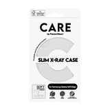 CARE by PanzerGlass Samsung Galaxy S25 Edge FASHION X-Ray Soft Basic Deksel - Gjennomsiktig