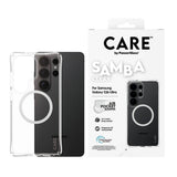 Samsung Galaxy S26 Ultra CARE by PanzerGlass Fashionable Samba Deksel - Qi Kompatibel - Gjennomsiktig