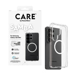 Samsung Galaxy S26 Ultra CARE by PanzerGlass Fashionable Samba Deksel - Qi Kompatibel - Gjennomsiktig