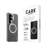 Samsung Galaxy S26 Ultra CARE by PanzerGlass Fashionable Samba Deksel - Qi Kompatibel - Gjennomsiktig
