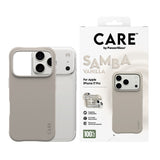 CARE by PanzerGlass iPhone 17 Pro Fashionable Samba Deksel - MagSafe Kompatibel - Vanilla