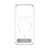 CARE by PanzerGlass iPhone 17 Pro Feature Kickstand Deksel - MagSafe Kompatibel - Transparent / Silver