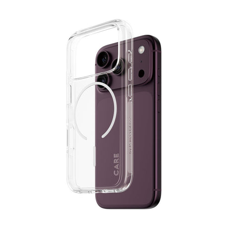 iPhone 18 Pro / 17 Pro CARE by PanzerGlass FLAGSHIP Urban Explorer Deksel - MagSafe Kompatibel - Transparent / White