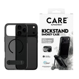 iPhone 18 Pro Max  / 17 Pro Max CARE by PanzerGlass Feature Kickstand Deksel - MagSafe Kompatibel - Svart / Gjennomsiktig
