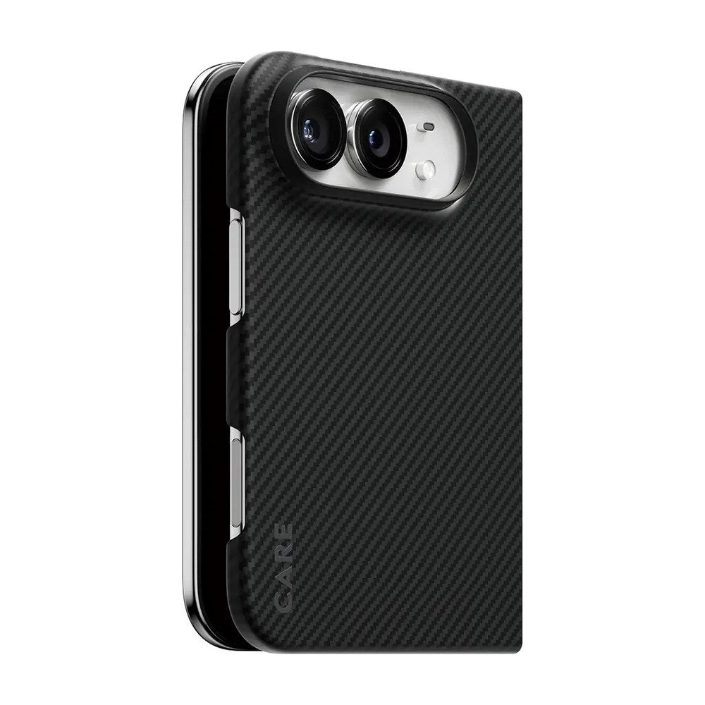 iPhone Duo CARE by PanzerGlass Crossfire Deksel - MagSafe Kompatibel - Svart