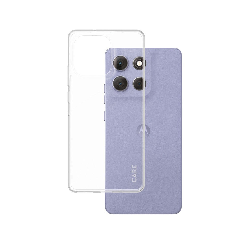 CARE by PanzerGlass Motorola Moto G86 / G86 Power Fashionable Transparent X-Ray Soft Basic Case - Gjennomsiktig