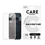 CARE by PanzerGlass Nothing Phone (3a) Fashionable Transparent X-Ray Soft Basic Case - Gjennomsiktig