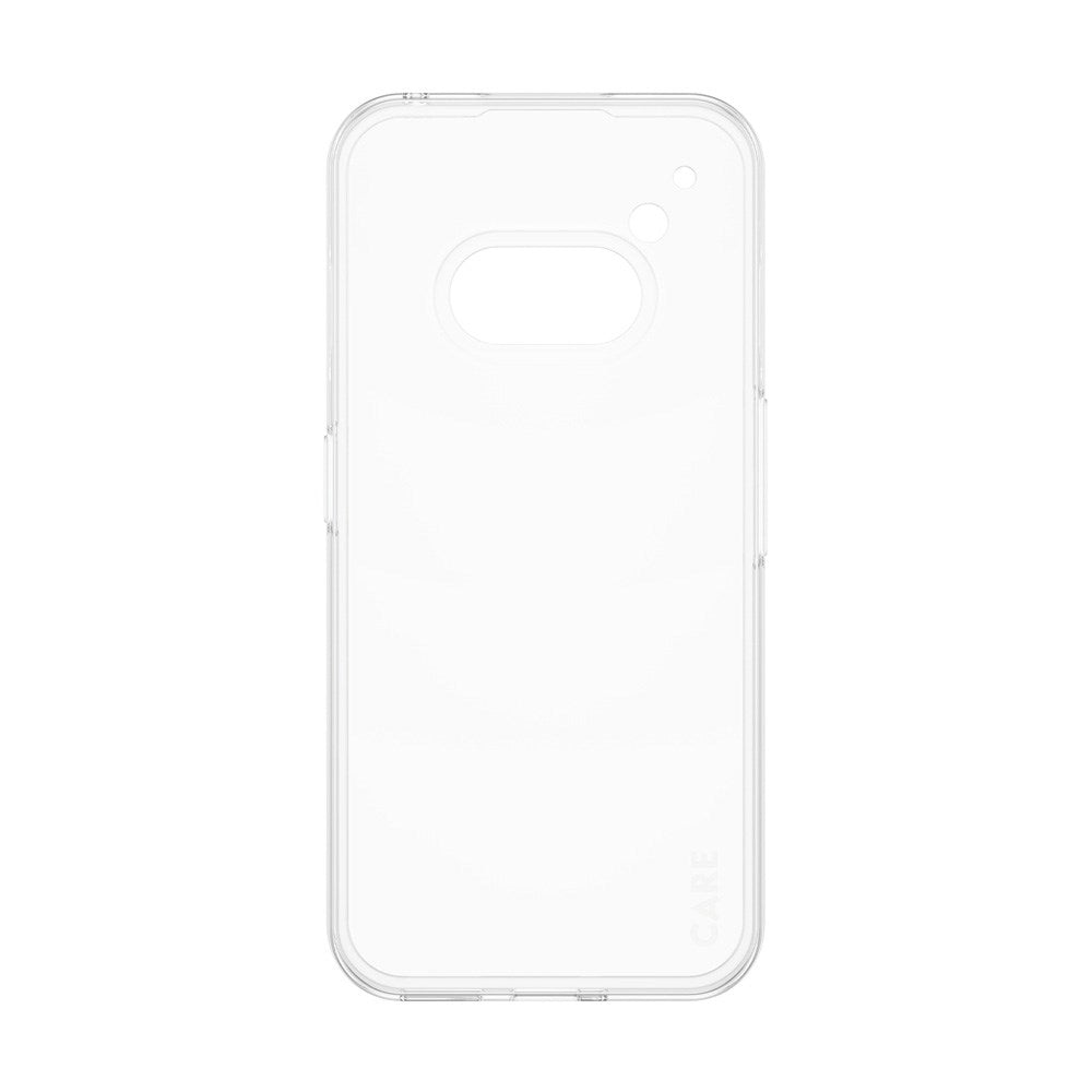 CARE by PanzerGlass Nothing Phone (3a) Fashionable Transparent X-Ray Soft Basic Case - Gjennomsiktig