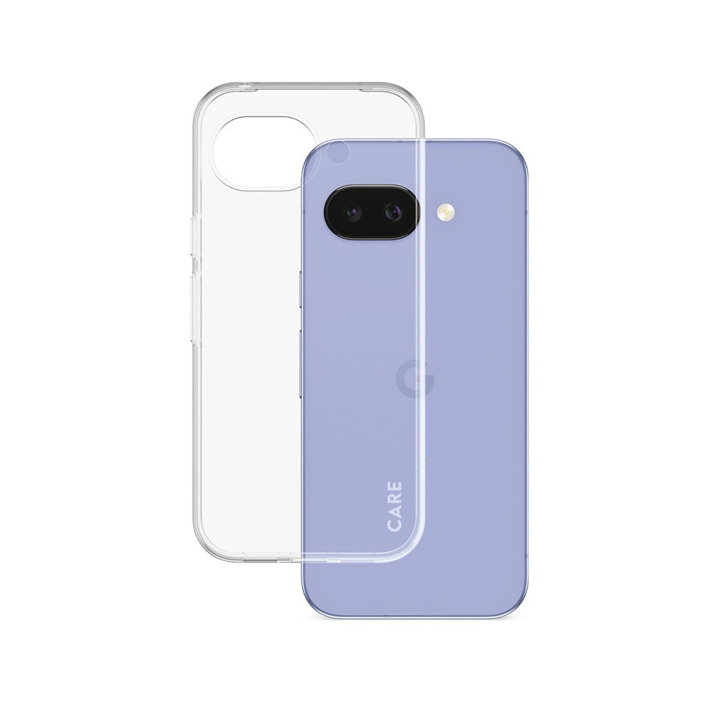Google Pixel 10a CARE by PanzerGlass Slim X-Ray Deksel - Gjennomsiktig