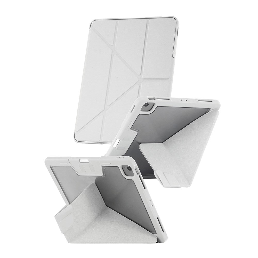 iPad Air 13" (2025 / 2024) Care by PanzerGlass Essential Case - Stående Funksjon - Grå