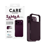 iPhone 18 Pro Max  / 17 Pro Max CARE by PanzerGlass Fashionable Samba Deksel - MagSafe Kompatibel - Dark Cherry