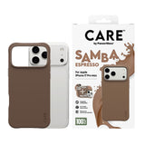 CARE by PanzerGlass iPhone 17 Pro Max Fashionable Samba Deksel - MagSafe Kompatibel - Espresso