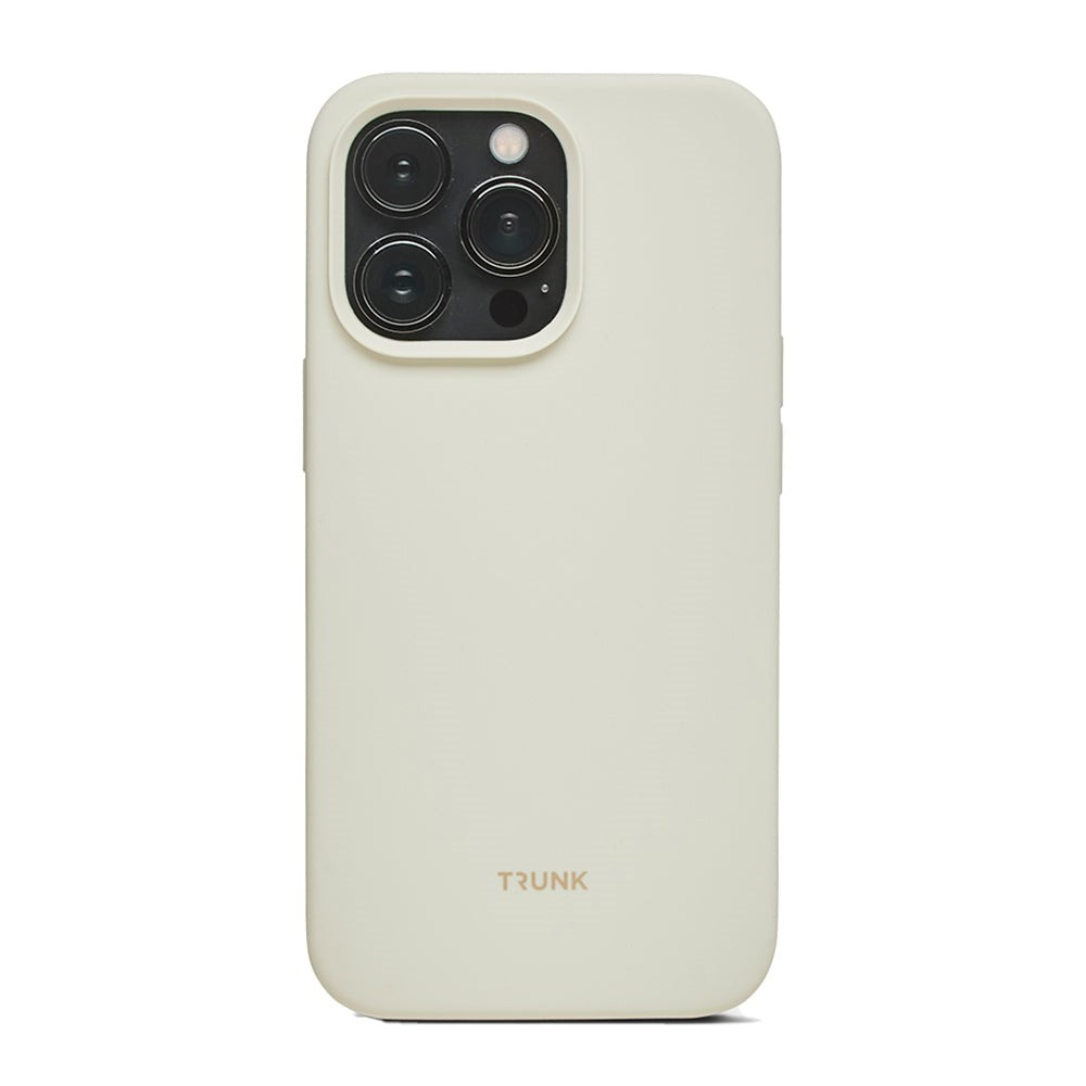 iPhone 13 Pro Trunk Silikon Deksel - Creme