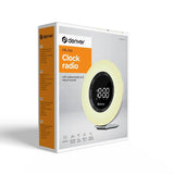 Denver CRL-342 FM Vekkerklokke m. Soloppgangssimulering & White Noise - Hvit