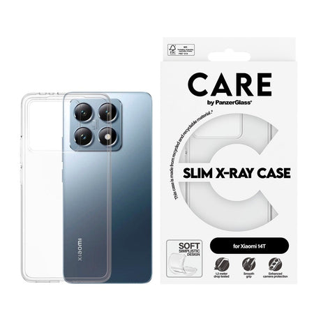 CARE by PanzerGlass Xiaomi 14T FASHION X-Ray Soft Basic Deksel - Gjennomsiktig