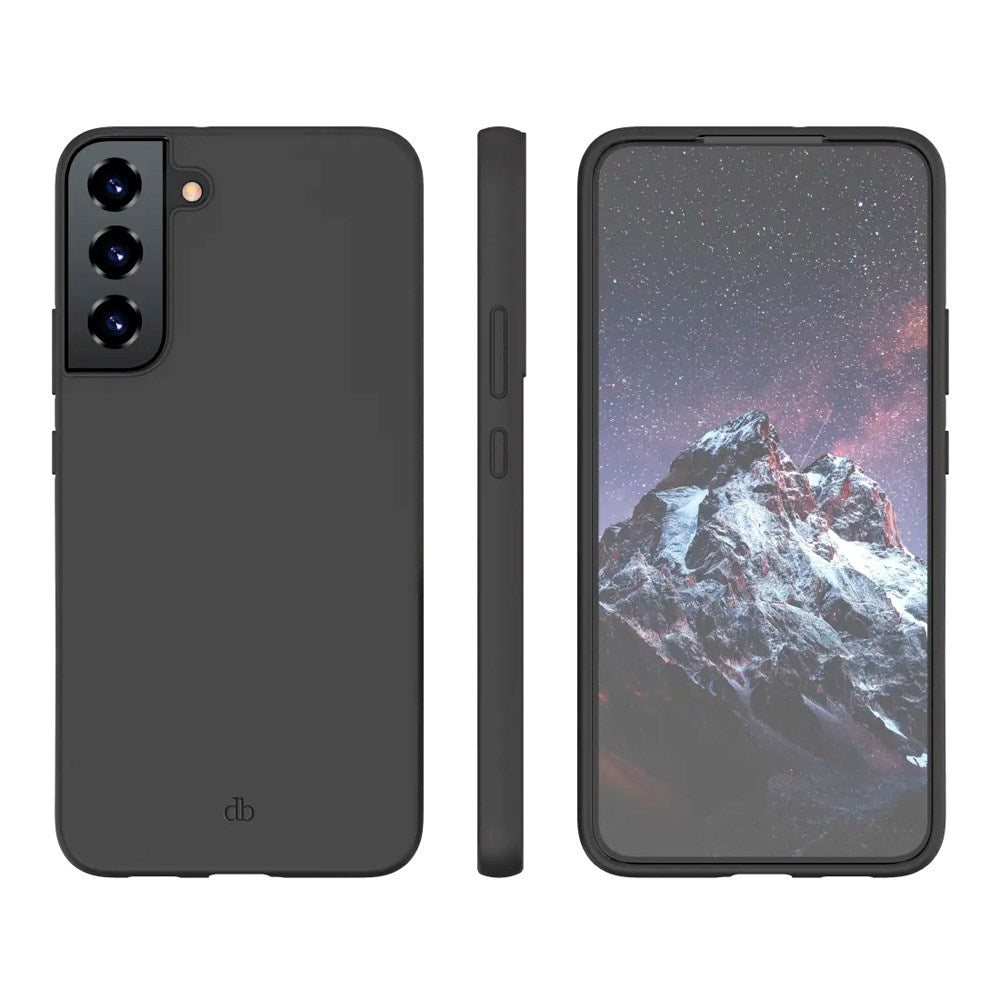 Samsung Galaxy S22+ dbramante1928 Costa Rica Skal Silikon - 100% Återvunnen Plast - Night Black