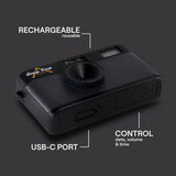Camp Snap Skjermløst Digitalkamera - 8 Megapiksler - Oppladbart - Stealth Black
