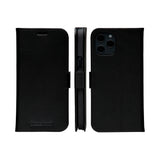 iPhone 12 Pro Max dbramante1928 Copenhagen Slim Ekte Skinn Flip Deksel m. Lommebok - Black