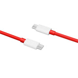 Original OnePlus USB-C til USB-C 12A Data- og Ladekabel 1m - Rød