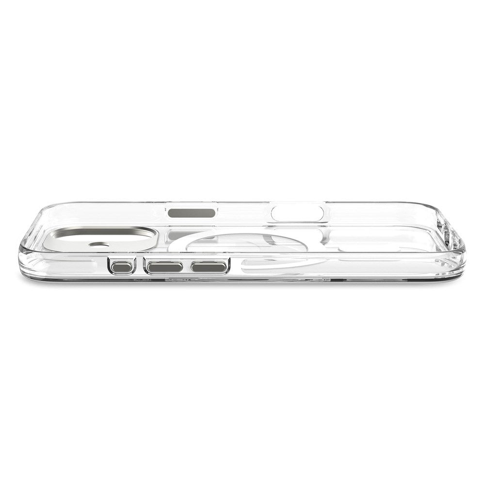 Decoded iPhone 16 Clear Case - 100% Resirkulert Plast - MagSafe-kompatibel - Gjennomsiktig / Matt Hvit