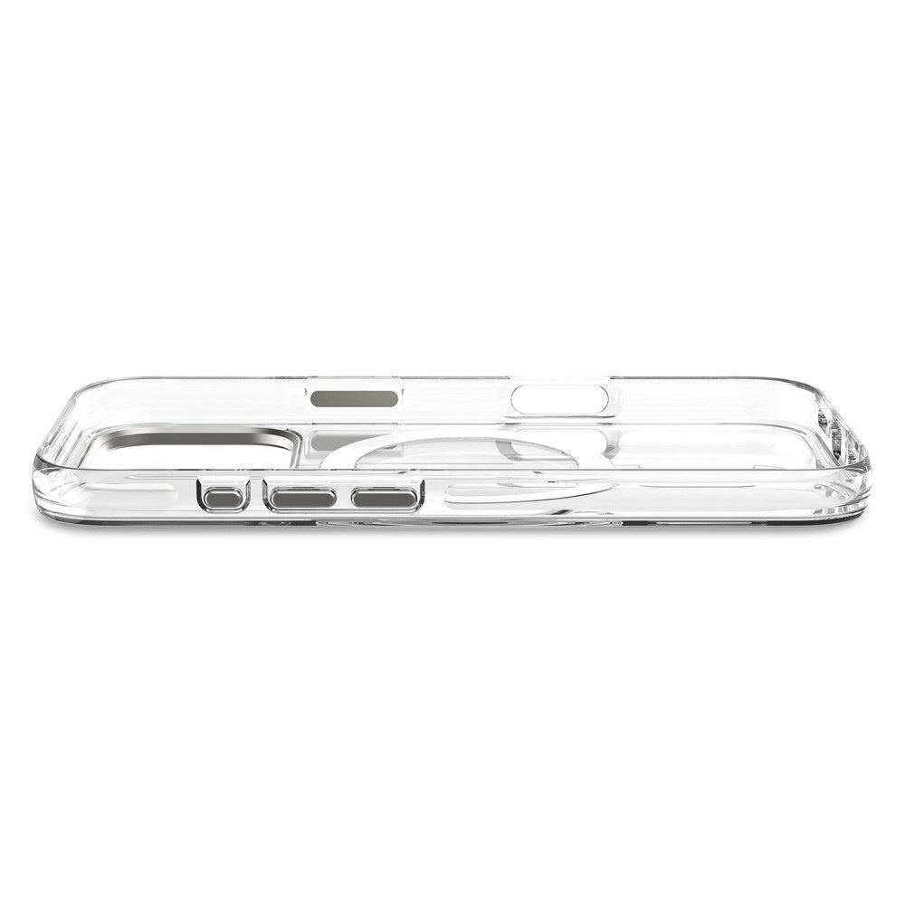 Decoded iPhone 16 Pro Clear Case - 100% Resirkulert Plast - MagSafe-kompatibel - Gjennomsiktig / Matt Hvit