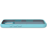 Decoded iPhone 17 AntiMicrobial Silikon Deksel - MagSafe Kompatibel - Retro Blue