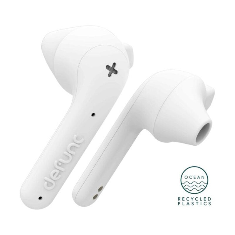 Defunc True Basic Hybrid Trådløse Hodetelefoner – In-Ear – Hvit