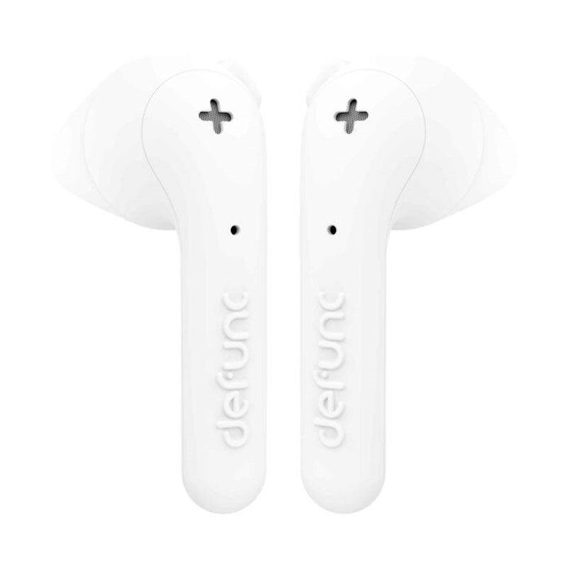 Defunc True Basic Hybrid Trådløse Hodetelefoner – In-Ear – Hvit