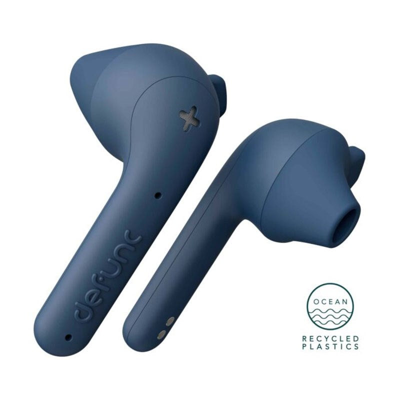Defunc True Basic Hybrid Trådløse Hodetelefoner – In-Ear – Blå