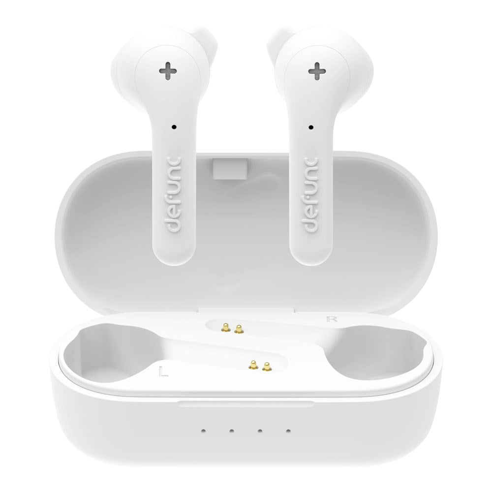 Defunc True Music Hybrid Trådløse Hodetelefoner - In-Ear - Hvit