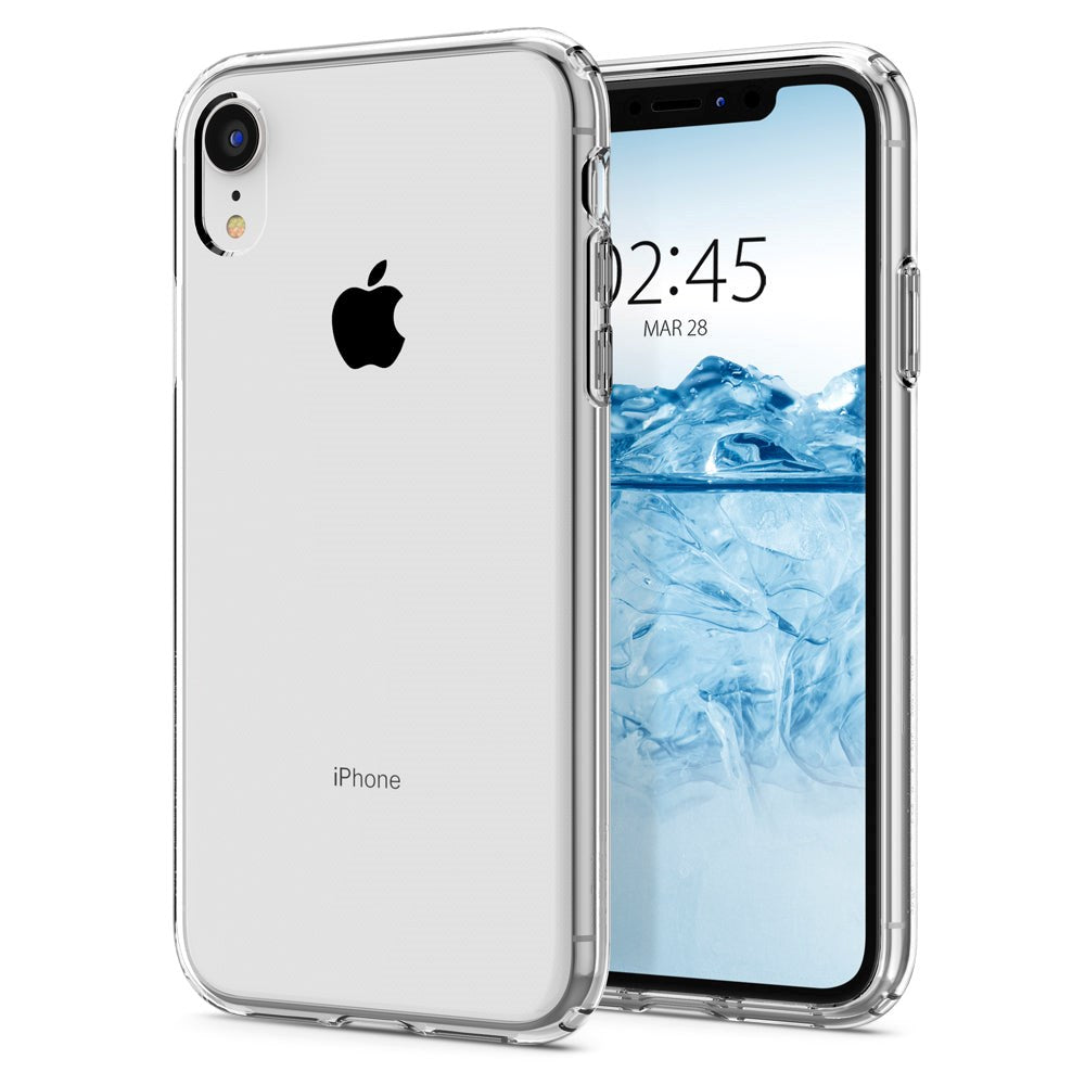 iPhone XR Spigen Liquid Crystal Deksel - Gjennomsiktig