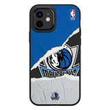 iPhone 12 / 12 Pro RhinoShield SolidSuit Håndverker NBA Deksel med Dallas Mavericks - Sweat and Tears