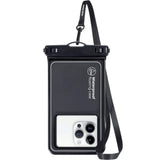 Universal Vanntett Case Etui Mobile Origin - Svart / Gjennomsiktig  (Maks. Mobil: 6,5")