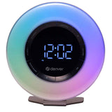 Denver CRL-342 FM Vekkerklokke m. Soloppgangssimulering & White Noise - Hvit