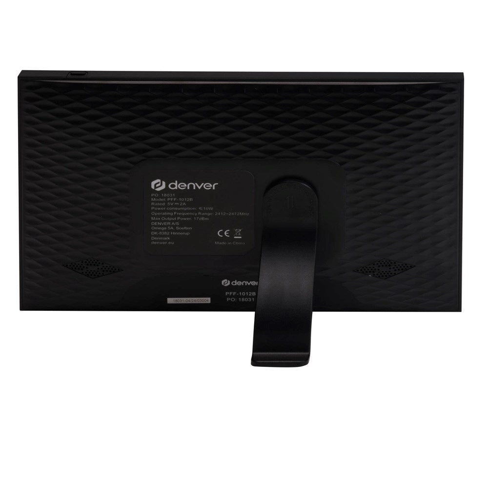 Denver Digital WiFi-Fotoramme – Frameo – 10,1" – 16 GB – Svart