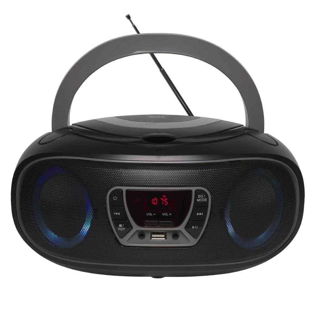 Denver TCL-212BTP Bluetooth Høyttaler m. CD-Spiller - Svart / Grå