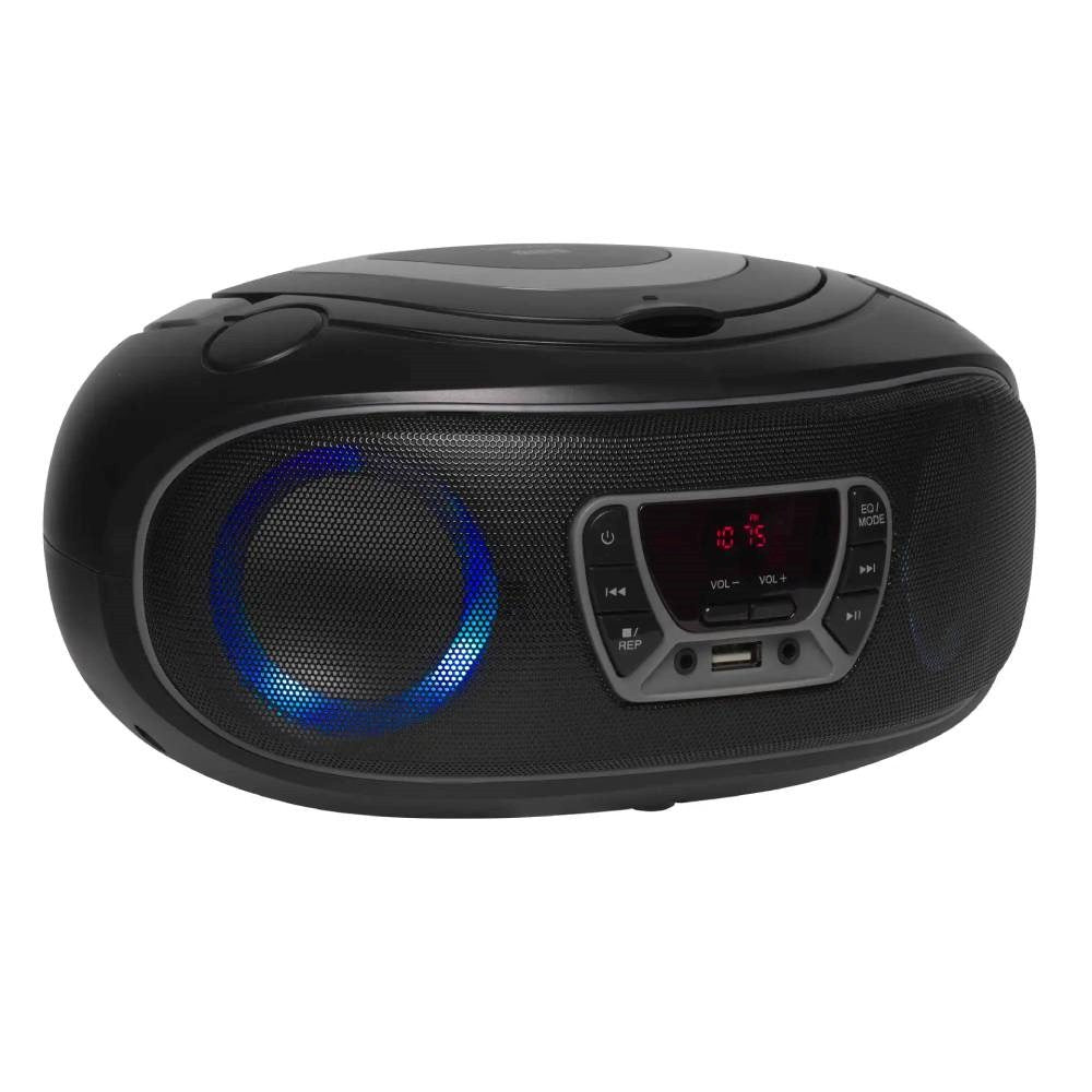 Denver TCL-212BTP Bluetooth Høyttaler m. CD-Spiller - Svart / Grå