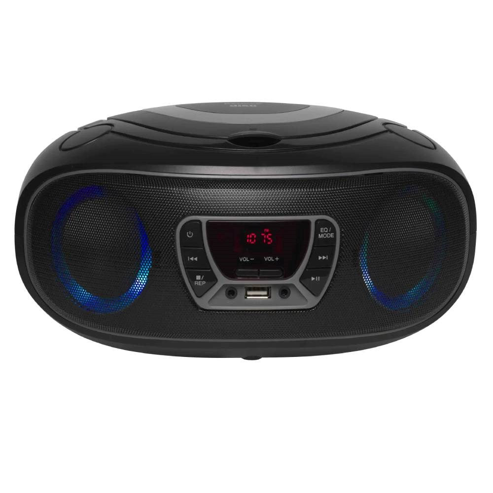 Denver TCL-212BTP Bluetooth Høyttaler m. CD-Spiller - Svart / Grå