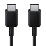 Original Samsung USB-C til USB-C Kabel (EP-DX510JBEGEU) - 5A - 1.8 m - Svart