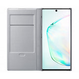 Original Samsung Galaxy Note10 LED View Case med Lommebok - EF-NN970PSEGWW - Sølv