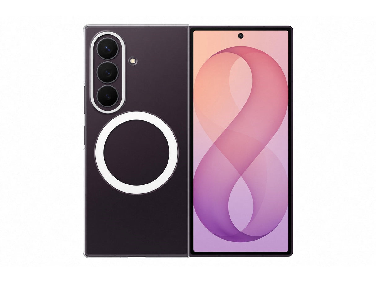 Original Samsung Galaxy Z Fold8 Ultra Deksel Magnetdeksel - Gjennomsiktig