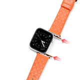 Apple Watch (38/40/SE/41/42mm) Dux Ducis Stropp i Ekte Skinn - Brun