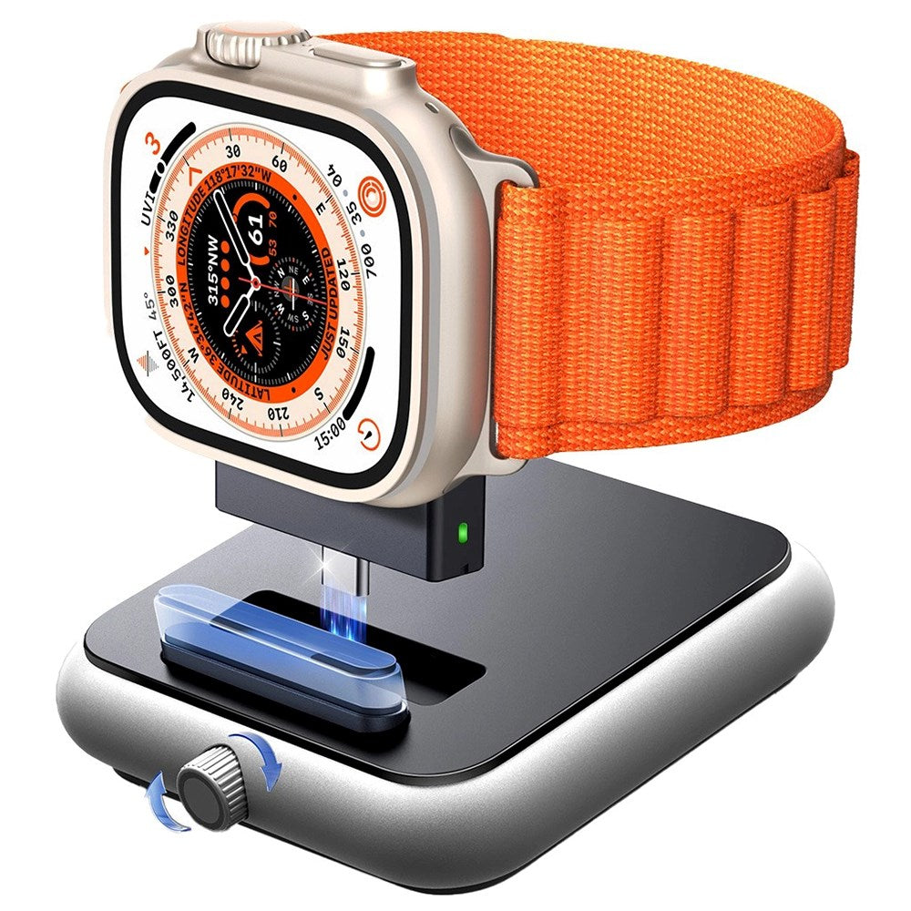 Joyroom JR-WQW03 Magnetisk Trådløs Apple Watch Lader - Svart