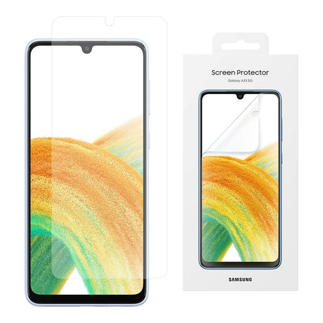 Original Samsung Galaxy A33 (5G) Plast Skjermbeskytter (UA336CT) - 2 Stk. - Gjennomsiktig