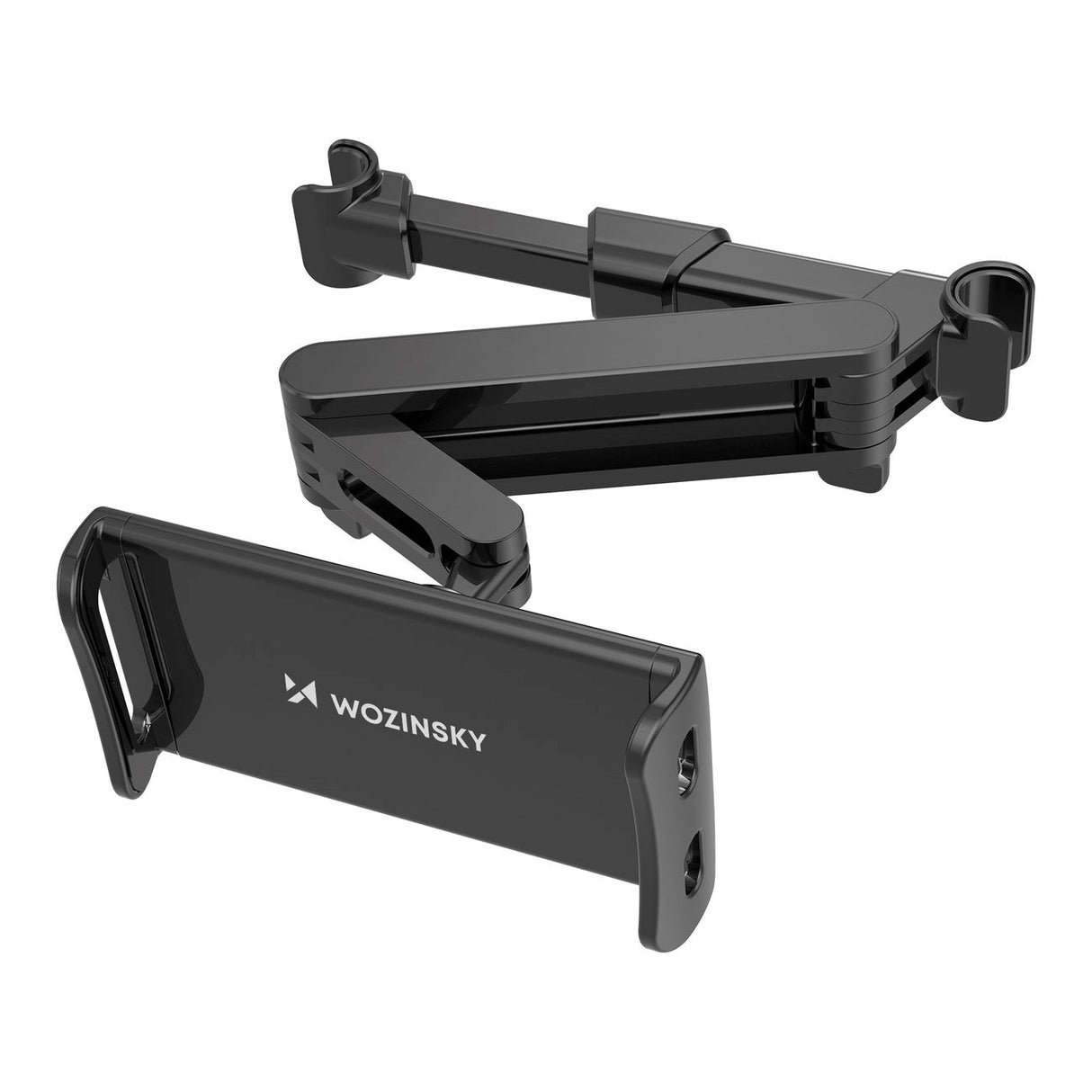 Wozinsky Backseat Car Mount For Bilens Nakkestøtte - Maks Størrelse: 125 - 205mm - Svart