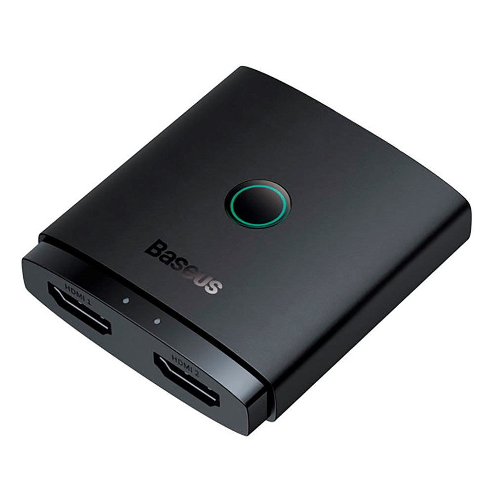 Baseus Airjoy Series 2-i-1 4K HDMI-Adapter - Svart